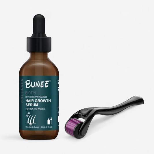 Hair Growth Serum & Derma Roll
