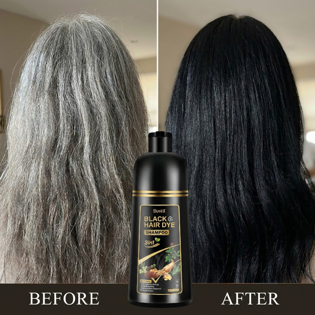 BUNEE® Black Hair Dye Shampoo