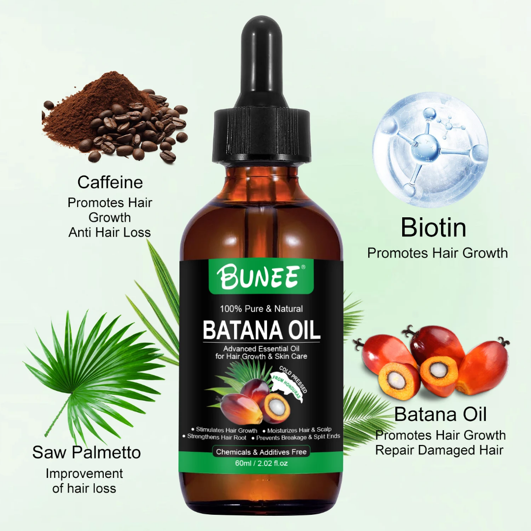 BUNEE® Batana Oil – Hair Growth Serum