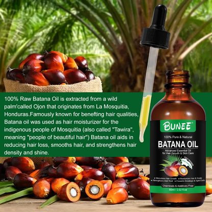 BUNEE® Batana Oil – Hair Growth Serum