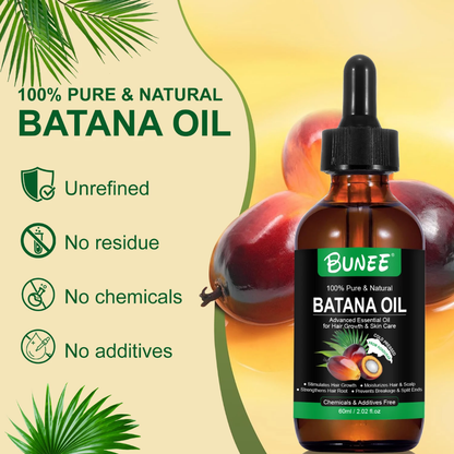 BUNEE® Batana Oil – Hair Growth Serum