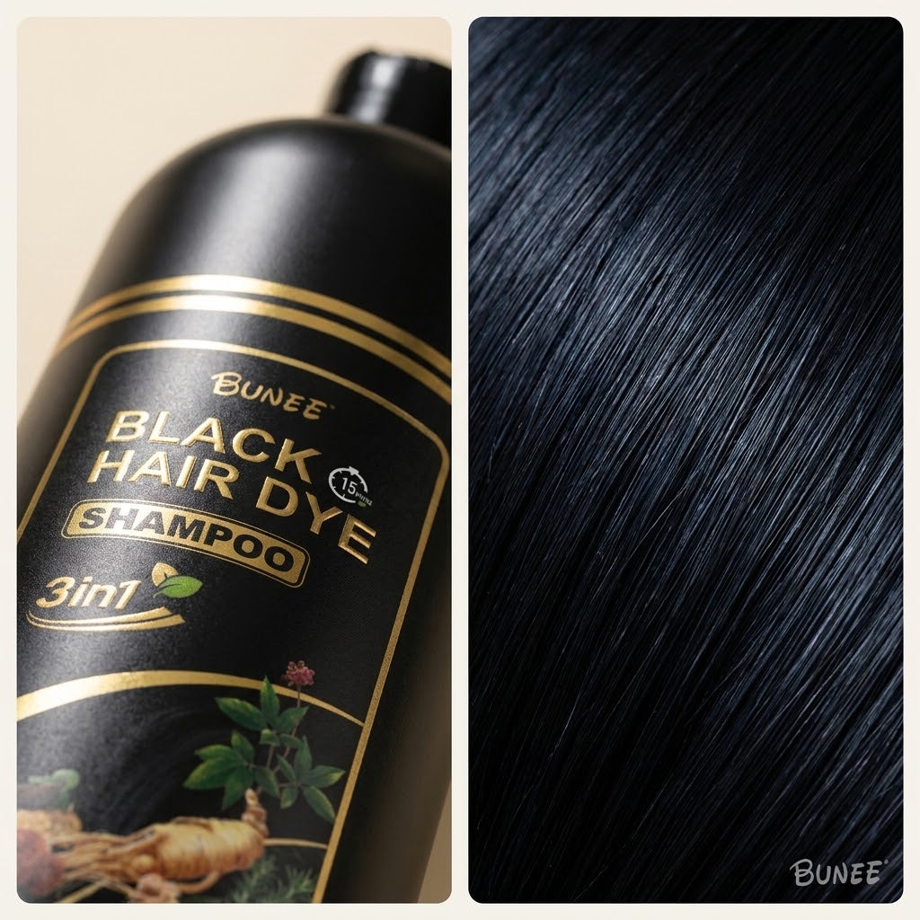 BUNEE® Black Hair Dye Shampoo
