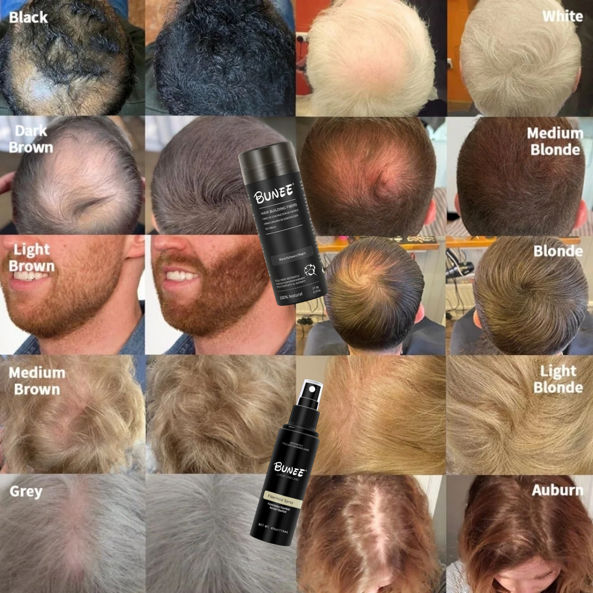 BUNEE® Hair Fibers