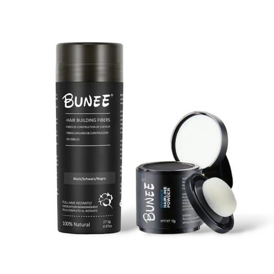 BUNEE® Hair Fiber Powder (27g) + BUNEE® Hairline Powder (10g)